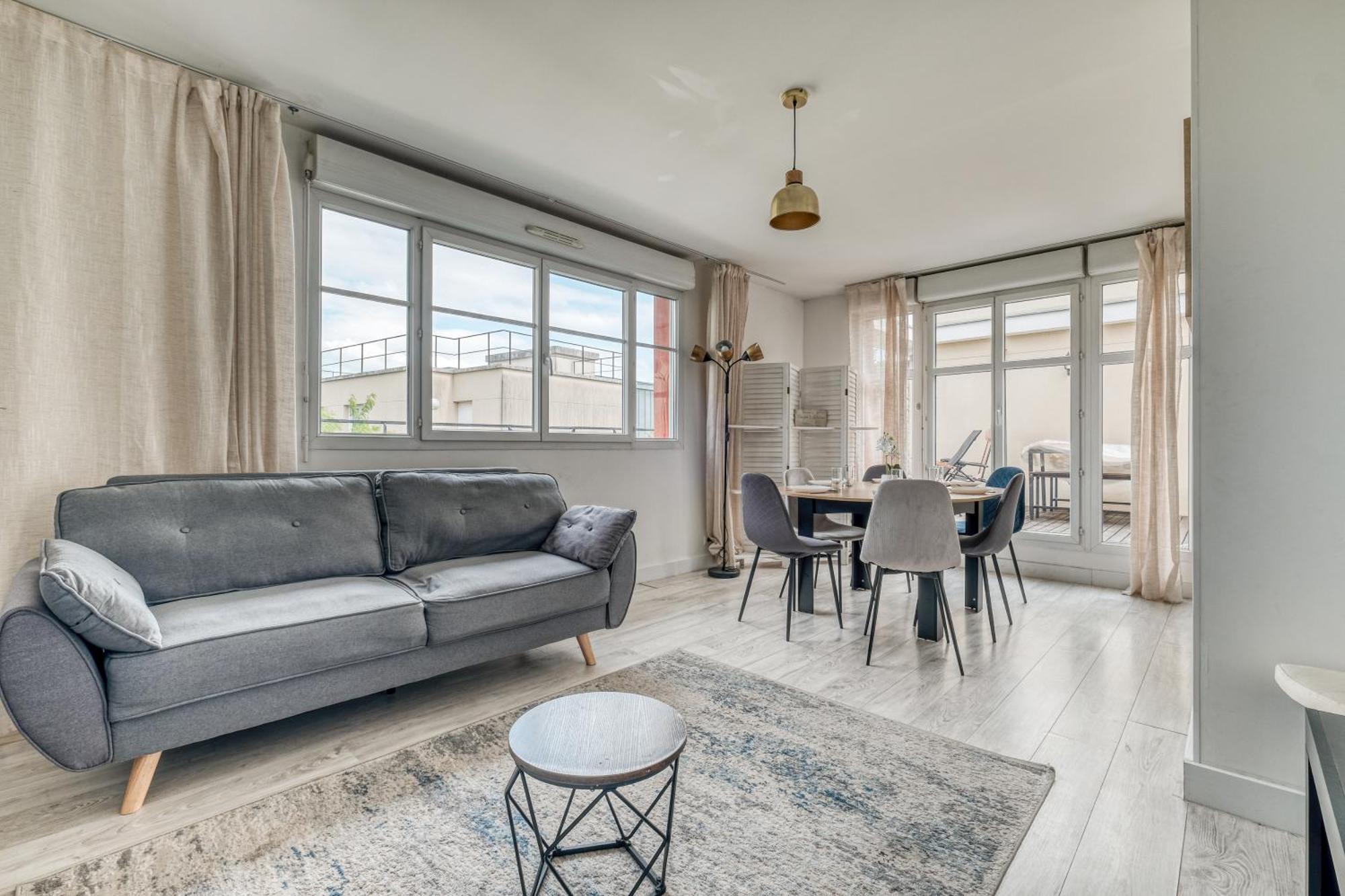 Appartement Family Terrasse 6-7Pers Proche Disney Et Gare Montevrain Luaran gambar